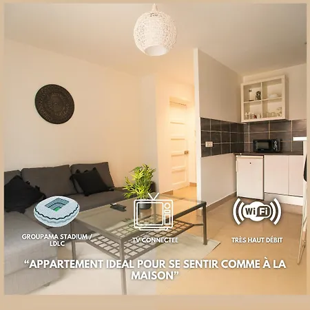 Apartment L'onde Douce - T2 Cosy - Proximite Tram T3 & T7